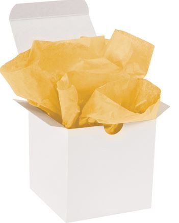 20 x 30" Buttercup Gift Grade Tissue Paper-Case of 480 Sheets
