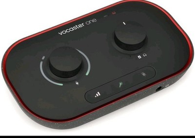 Vocaster One Audio MIDI Interface for High-Quality Podcast Recording