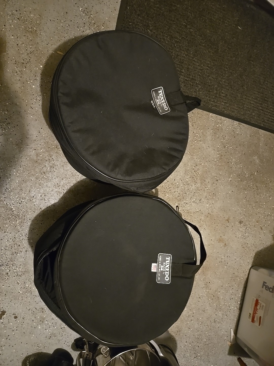 Tuxedo Bags Humes And Berg 12x14 TWO Pack Drum Bags