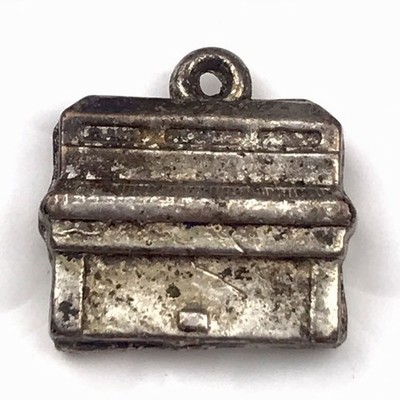 Cracker Jack Prize Charm Organ Toy Piano Pendant