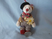 GANZ COTTAGE COLLECTIBLES  HOBO MINIATURE JOINTED BEAR