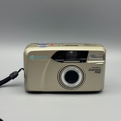 Yashica Zoomate 70Z /  70 Z. Mit Kyocera zoom Lens 38-70mm Analog Kamera T4