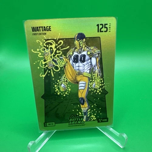 Bo Jackson Battle Arena 2026 Green Glow Battlefoil Wattage SSP NM TJ Watt