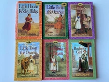 ROSE YEARS LOT 6~Roger MacBride~LITTLE HOUSE~Bachelor Girl~Bayou~Ozarks~Side Hil