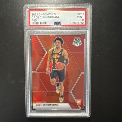 Panini 2021 Chronicles DP Cade Cunningham Red #251 /149 PSA 9 Rookie