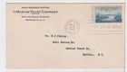 TurtlesTradingPost- Canada Friendship #961 1948 FDC Marine Trust Co. Corner Card