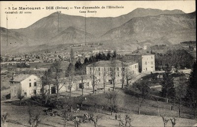 Postcard The Drôme, Le Martouret, Vue d'ensemble de l'Hotellerie - 3371679