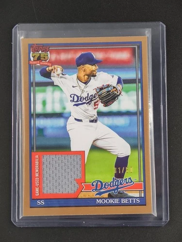 2026 Topps Series 1 Mookie Betts Gold (RAW)