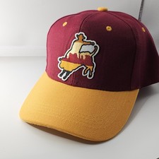 Adjustable Hat With A Cowboy Riding A Bull Patch