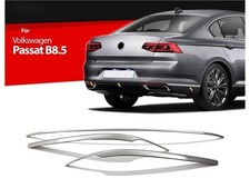Stoßstangenleisten für VW Passat B8 B8,5 Edelstahl Zierleisten 3 tlg 2015-2023