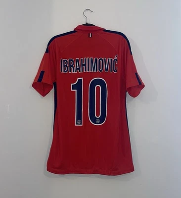 Maillot de Football PSG IBRAHIMOVIC 2014 2015 inter Milan AC Paris Shirt - Photo 1/4