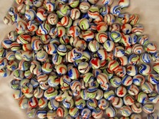 2 POUNDS 5/8 INCH 16MM TIE-DYE MEGA / VACOR MARBLES