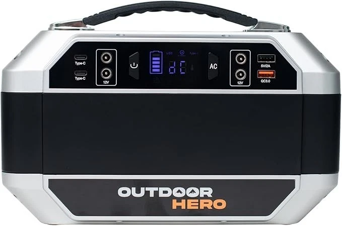 Central Eléctrica Portátil 350W, 364 Wh con 2-120 Voltios AC/DC USB C - Batería de Litio Foto 2 de 4