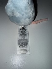 Disney Store Ratatouille Chef Remy Magnetic Shoulder Plush missing One Magnet 