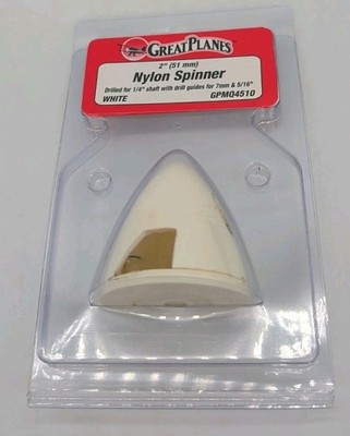 GREAT PLANES 2'' (51mm) NYLON SPINNER GPMQ4510 WHITE