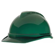 Msa Safety 10034023 Hard Hat, V-Gard 500, Polyethylene, 4 Point Pinlock, Type