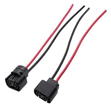 5202 H16 Female Wire Pigtail Connector Wiring Harnesses  2504 5202 SOCKET