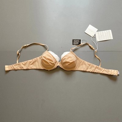 Neu mit Etikett La Perla Second Skin milchfarbener ungepolsterter Bügel-BH