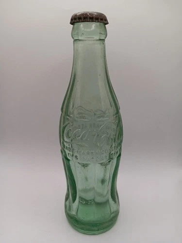 Vintage 50's 58-23 Coca-Cola Coke 6 oz. Hobbleskirt Bottle Harrisburg Pa W/ Cap