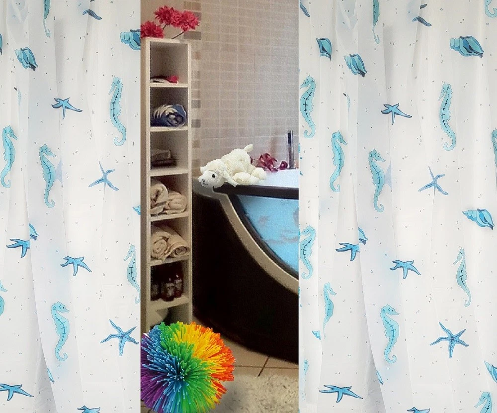 Spirella Set Di 12 Anelli Per Tenda Da Doccia, Colore Bianco, In Plastica, Confezione Da 10 Pezzi