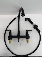 Glacier Bay Melina Double-Handle Standard Kitchen Faucet with Side Sprayer