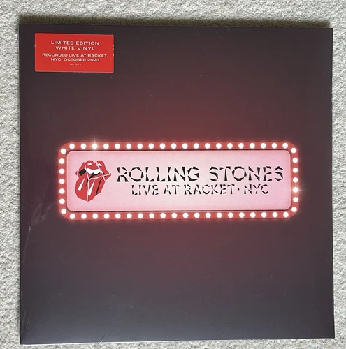 Rolling Stones Live At Racket RSD 2024 White Vinyl Sealed
