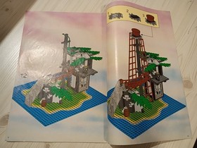 LEGO 6270 &ndash; Forbidden Island (1989 Pirates) &ndash; Box Covers, Manual & Baseplate