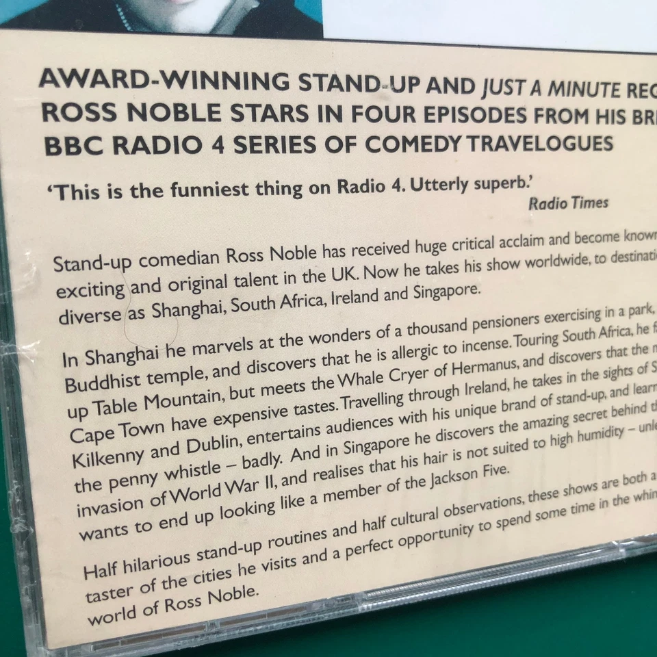 ROSS NOBLE Goes Global BBC Radio Comedy 2x CD Shanghai Ireland Singapore SEALED - Image 3 of 4