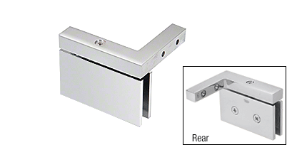 CRL SRCAR05RCH Chrome Senior Cardiff Wall Mount Offset Back Plate Hinge - Bild 4 von 7