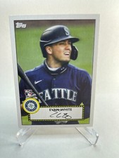2021 Topps Baseball - 1952 Topps Redux #T52-17 Evan White (RC)