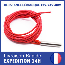 Résistance 12V/24V 40W ceramique pour imprimante 3d cartouche chauffante 6x20mm 