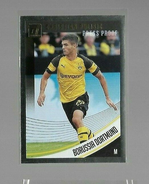 2018-19 Panini Donruss Press Proof Silver Christian Pulisic #66