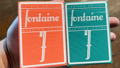 トランプ Fontaine safety holo seafoam Fontaine: Safety Playing Cards | eBay