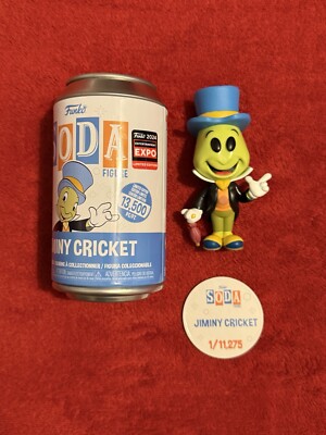 Funko Soda Jiminy Cricket 2024 Entertainment Expo C2E2 Shared.
