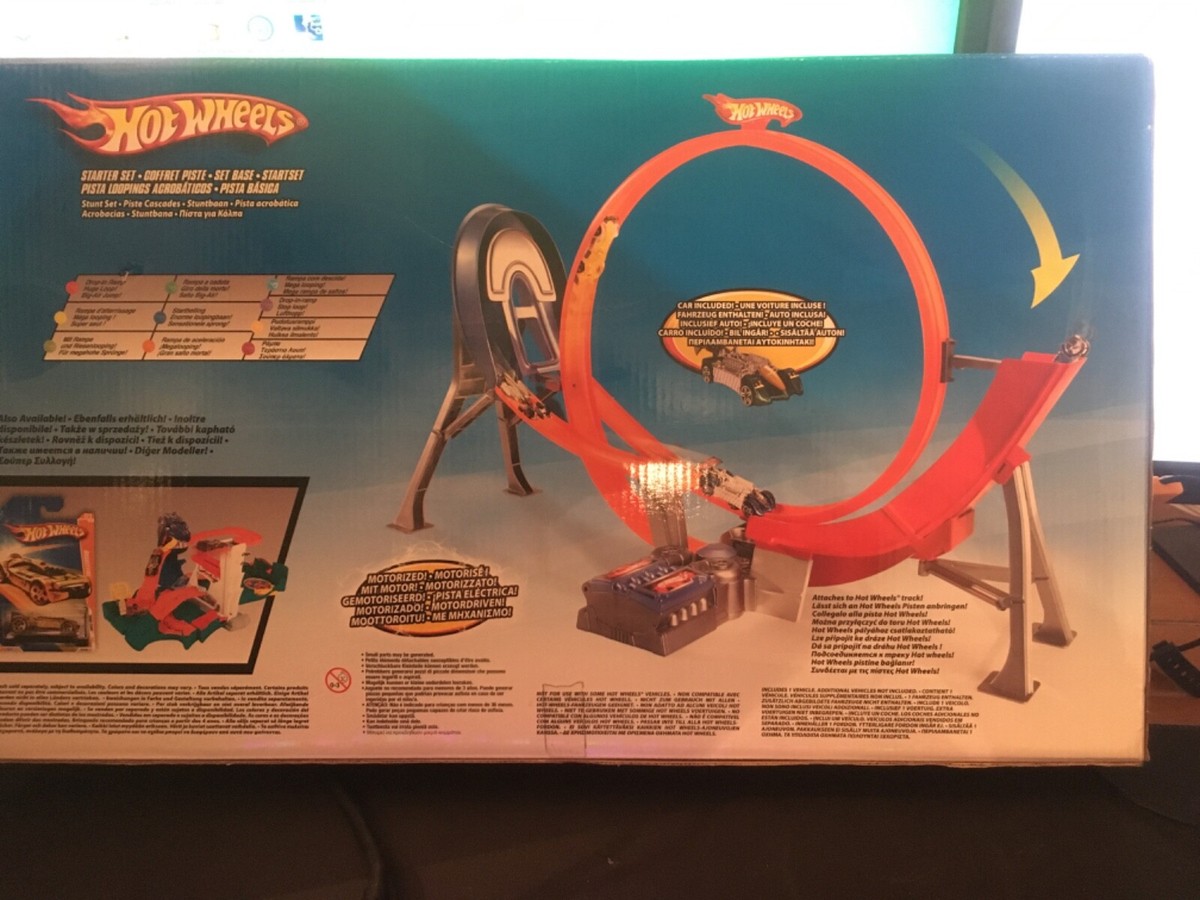 Hot Wheels Kit De Démarrage Motorisé 2008 – Rare, Scellé, Neuf