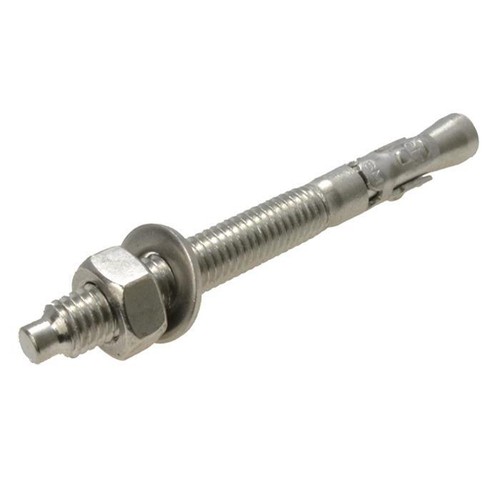 Forgefix - Through Bolt Zinc Yellow Passivated M10 X 80mm Bag 10