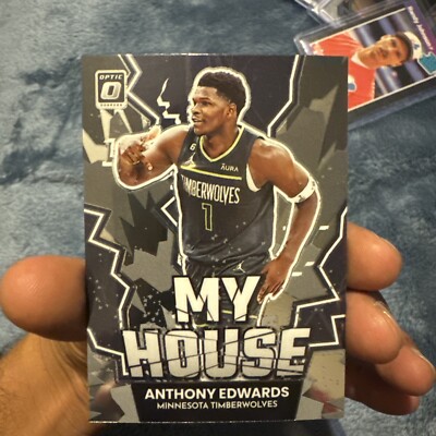 Team USA leader Anthony Edwards 2022-23 Panini Donruss Optic My House All Star