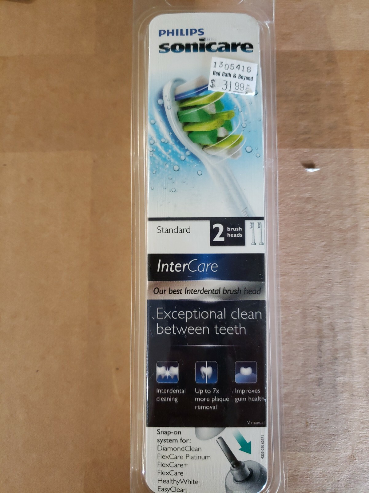 Philps Sonicare HX9002 Intercare Standard Sonic Toothbrush Heads 2-Pack  *NEW | eBay