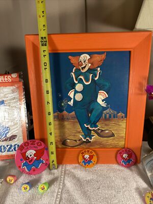レア 1974 BOZO THE CLOWN ヴィンテージボゾ フィギュア×２ DAKIN ボゾ・ザ・クラウン ソフビフィギュア – ROBOTROBOT