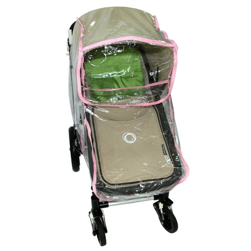 Funda de lluvia Fit Bugaboo Camaleón Plata Cruz Surf iCandy Apple Melocotón Fresa - Imagen 14 de 16