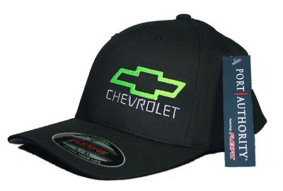 Bowtie hat cap fitted flexfit curved bill chevrolet chevy 