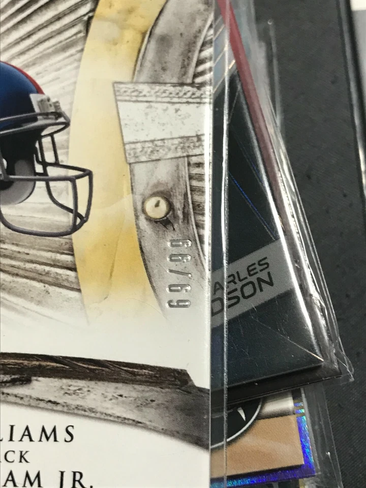 2014 Crown Royale Dual Rookie Silhouettes Andre Williams/Odell Beckham Jr/99 - Image 2 of 2