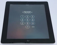 Apple iPad 2 A1396 32GB Wi-Fi Silver Locked Untested