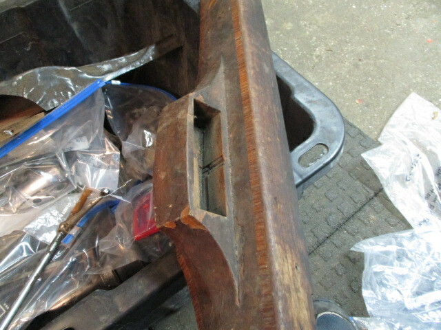 Bentley Mark VI Right Rear Door Cap Wood Interior