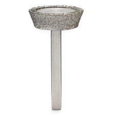 25-35mm SHORT INVERTED CONICAL Diamond Grinding Bits Lapidary Tools for Stone