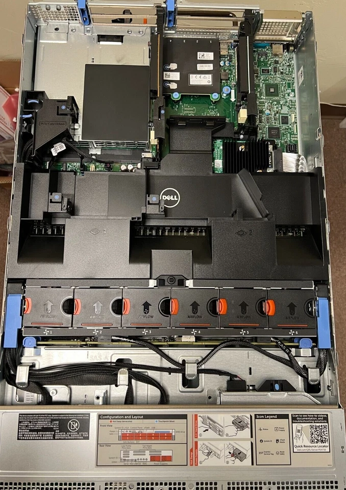 Dell R730 Server w/2x 8-Core E5-2667v4 @2.9GHz, 256GB, 2x 4TB SAS, H330,2x 1100W - Image 4 of 4