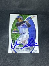 Chris Gittens 2018 Choice Trenton Thunder #10 Yankees Autographed Signed Card