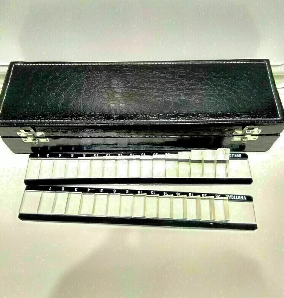 TR Prism Set Bar - Horizontal & Vertical - Optometry Ophthalmology Equipment - TR974 1 thumbnail image