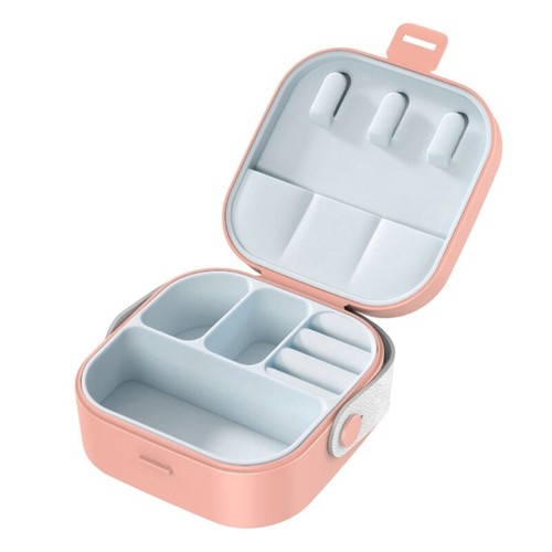 Jewelry Box with Compartment Jewelry Organizer Case Delicate Jewellery Container - Picture 10 of 17