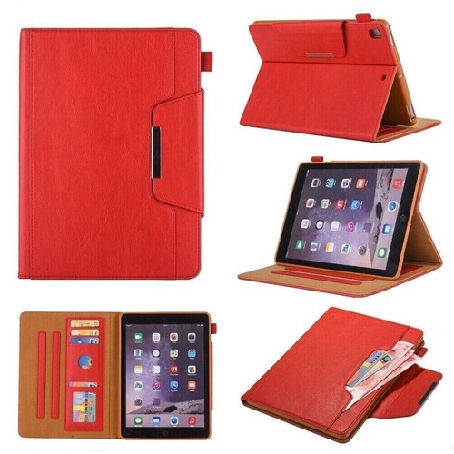 For iPad Mini/Air/Pro 9.7'' 11 12.9 13'' 2024 Magnetic Flip Wallet Leather Case - Picture 6 of 109